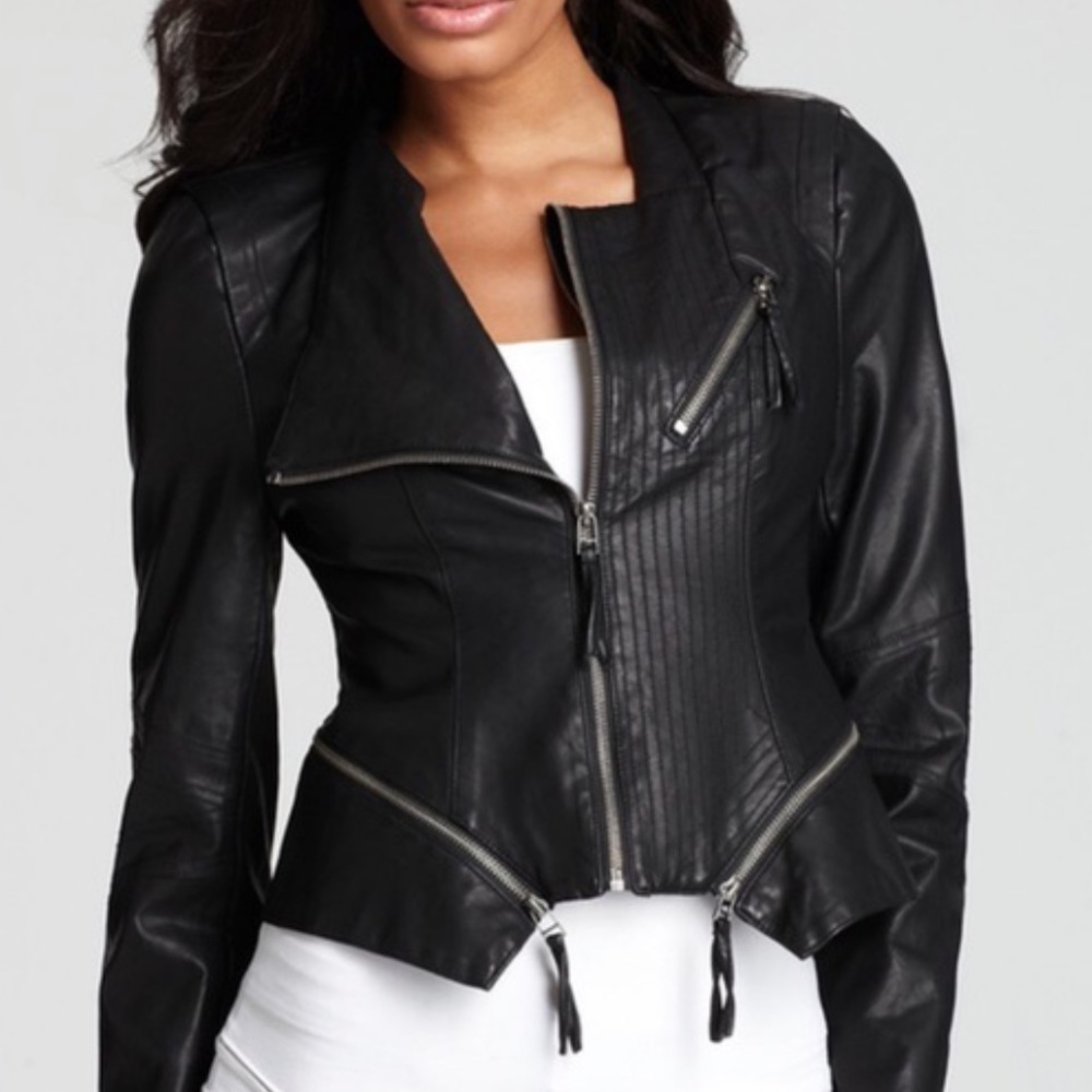 NYT Blank NYC faux leather jacket